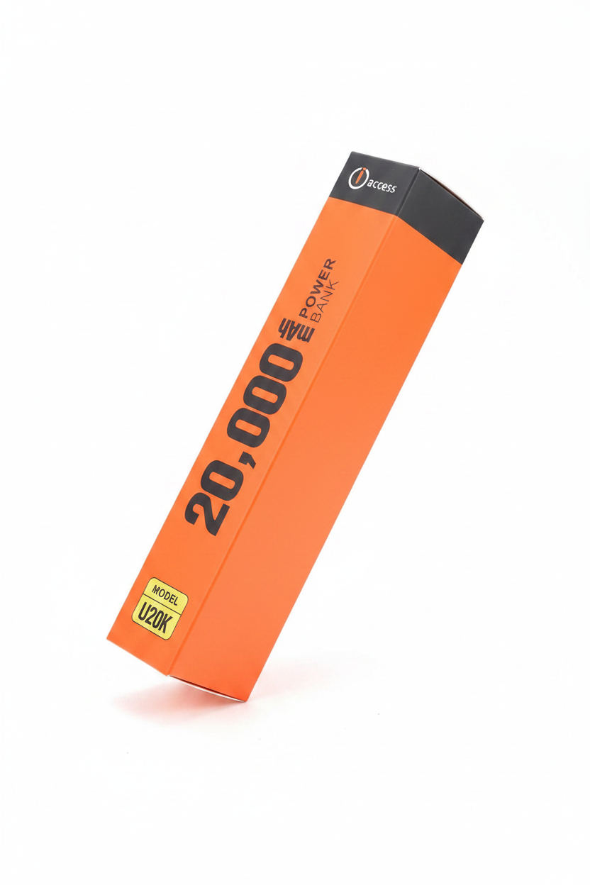 iAccess 20000mAh 22.5W Fast Charging Power Bank