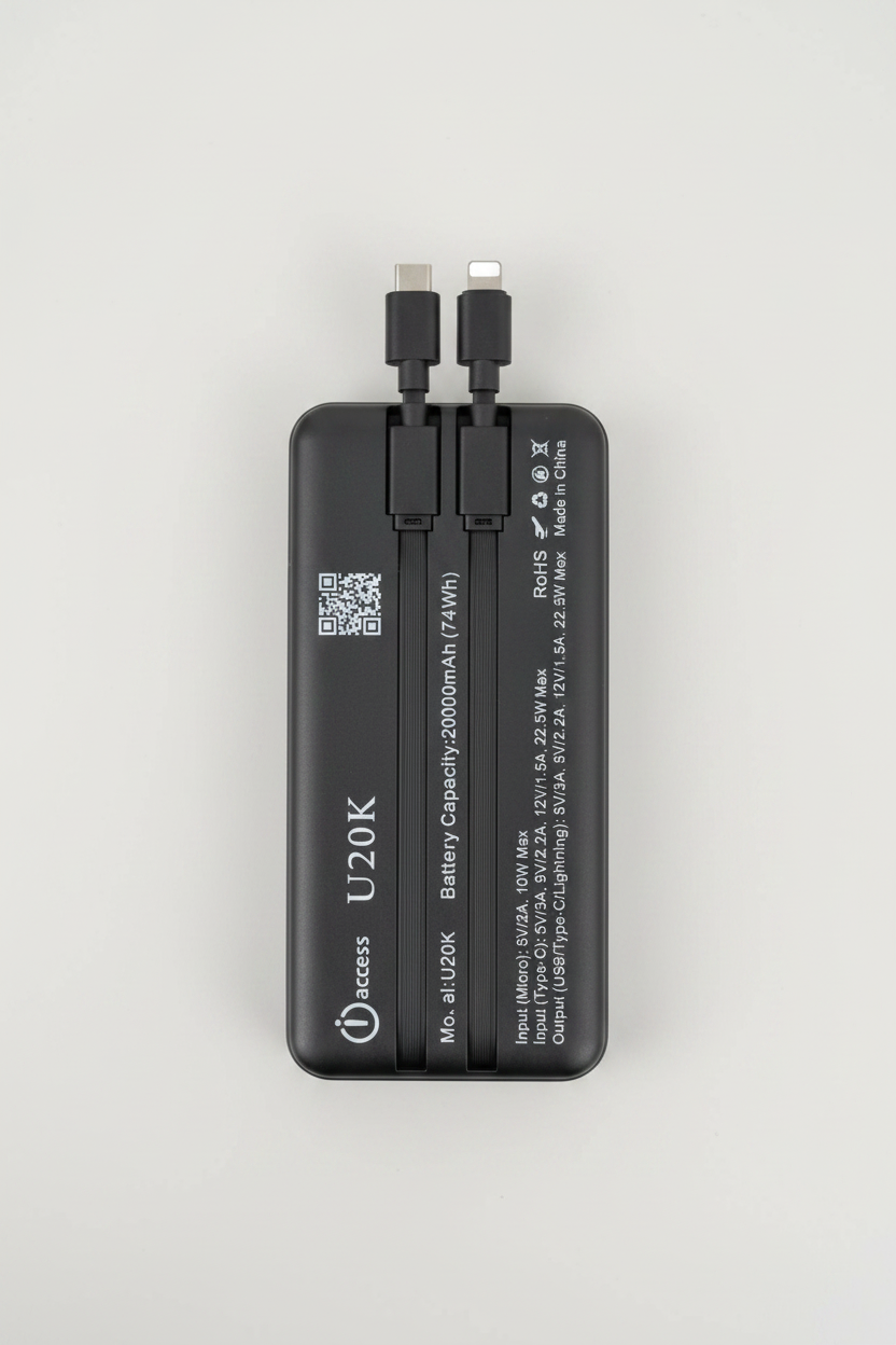 iAccess 20000mAh 22.5W Fast Charging Power Bank